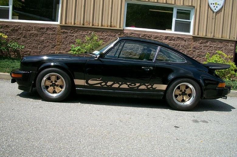 Used 1975 Porsche 911 Carrera Black For Sale (Sold) | Motor Classic &  Competition Corp Stock #S1088