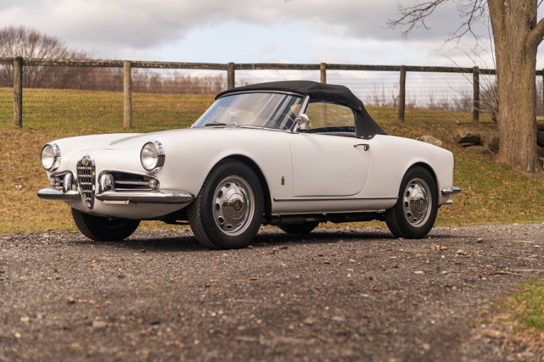 Used 1959 Alfa Romeo 1300 Giulietta Spider Normale/Veloce for sale Call for price at Motor Classic & Competition Corp in Bedford Hills NY