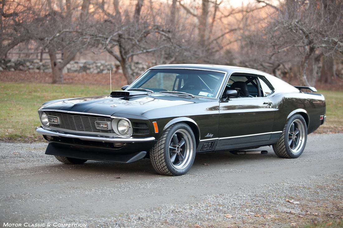 Used 1970 Ford Mustang Mach 1 Black Jade For Sale (Sold) Motor
