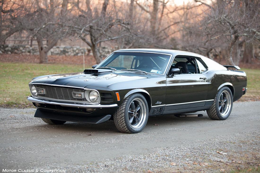 1970 Mustang Mach 1 Black